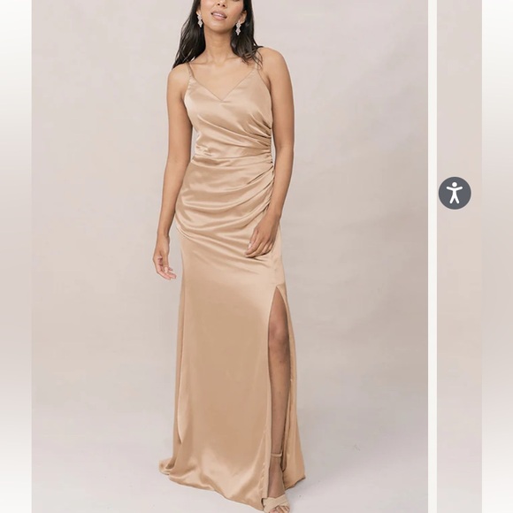 Revelry Dresses & Skirts - NEW Revelry Rory Elegant Satin Evening Gown Dress Size 10